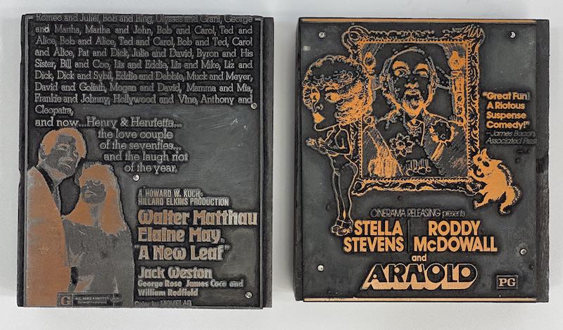Comedy Movie Vintage Printing Blocks (1 of 2)