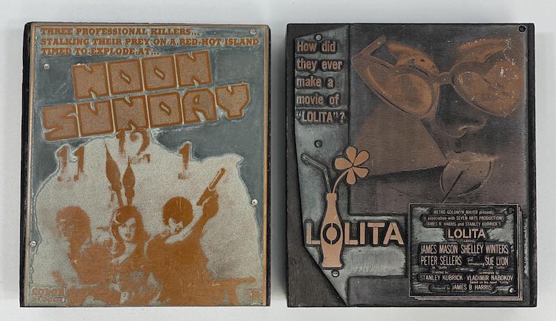 Drama Movies Vintage Printing Blocks (1 of 1)