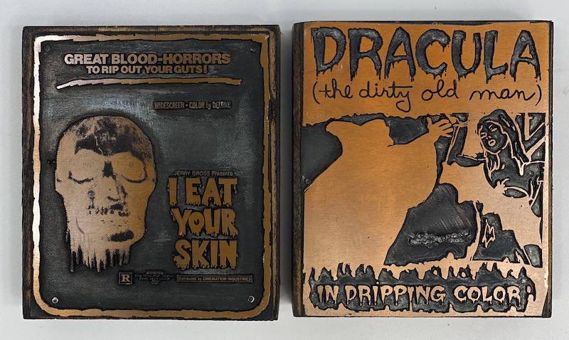 Horror Movie Vintage Printing Blocks (1 of 1)