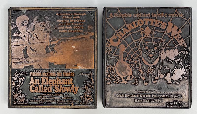 Family Movies Vintage Printing Blocks (1 of 1)