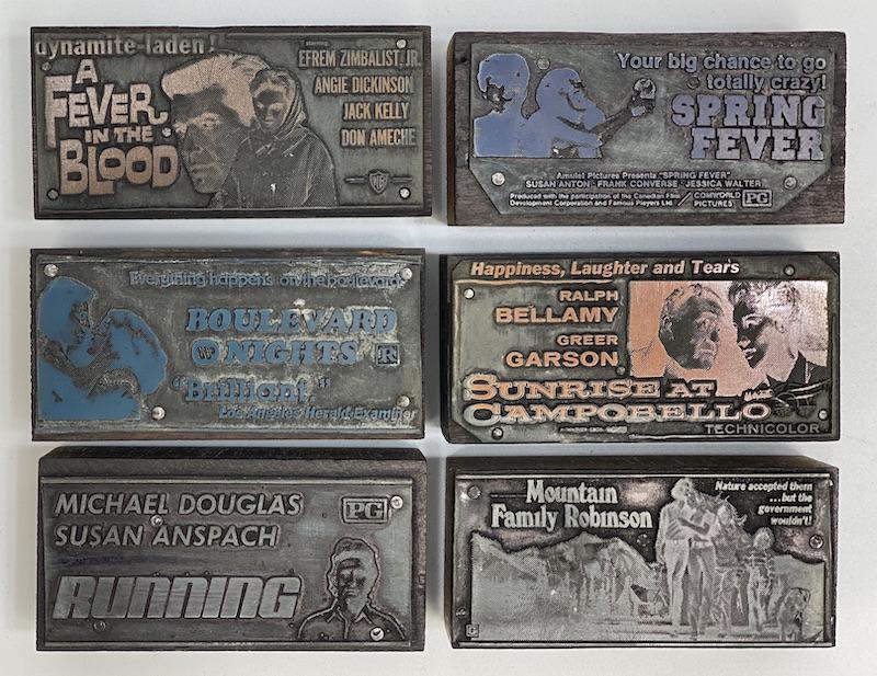 Drama Movie Vintage Printing Block (1 of 1)