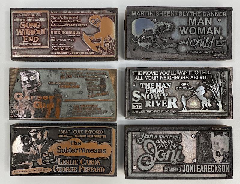 Drama Movie Vintage Printing Block (1 of 1)