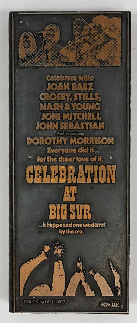 Celebration At Big Sur - Joan Baez Vintage Printing (1 of 4)