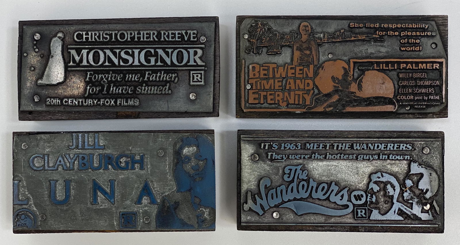 Drama Movie Vintage Printing Blocks (1 of 1)