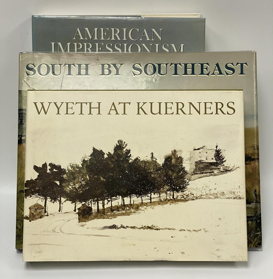 Set of Three Art Books - Wyeth -  Ray Ellis/Walter (1 of 4)