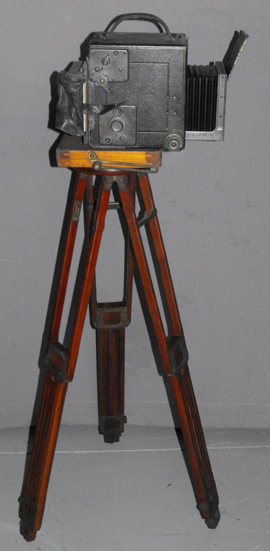 Antique Camera & Tripod