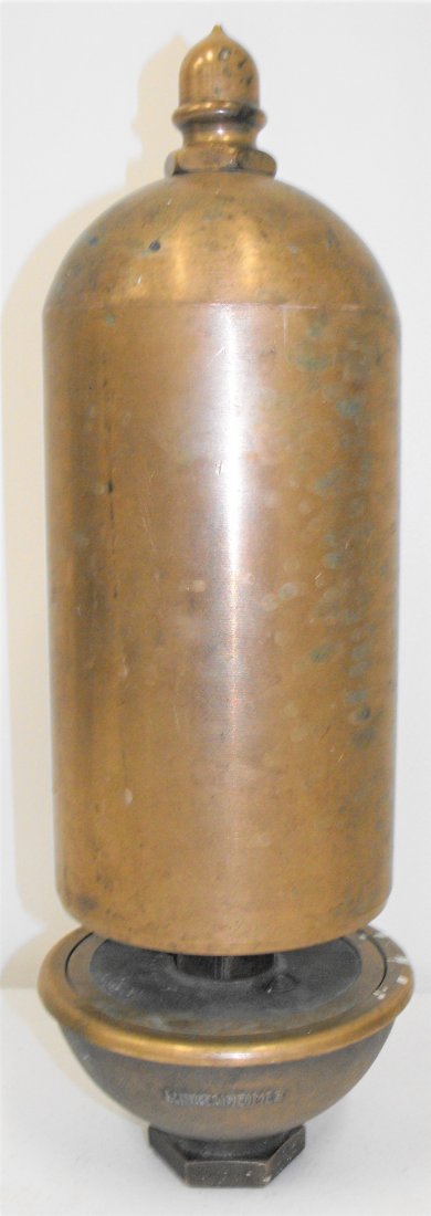 Very Large Brass Lukenheimer Steam Whistle 6" Dia (1 of 4)