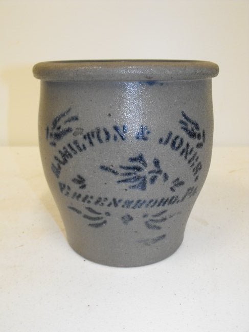 Hamilton & Jones Decorated 1 Gallon Crock (1 of 4)