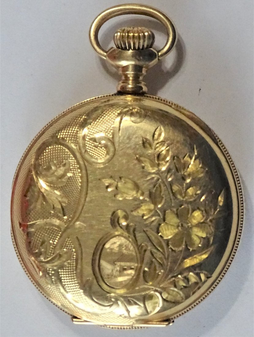 Ladies 14K Elgin Pocket Watch (1 of 5)
