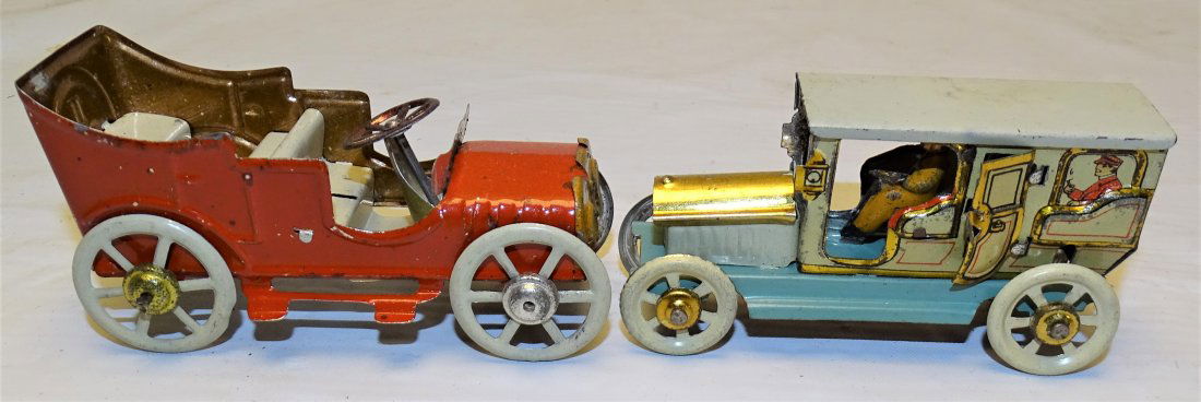 2 German Tin Penny Toy Cars (1 of 6)