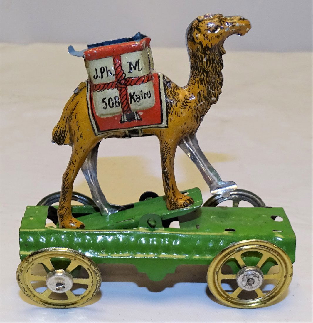 Antique German Tin Penny Toy Camel (1 of 3)