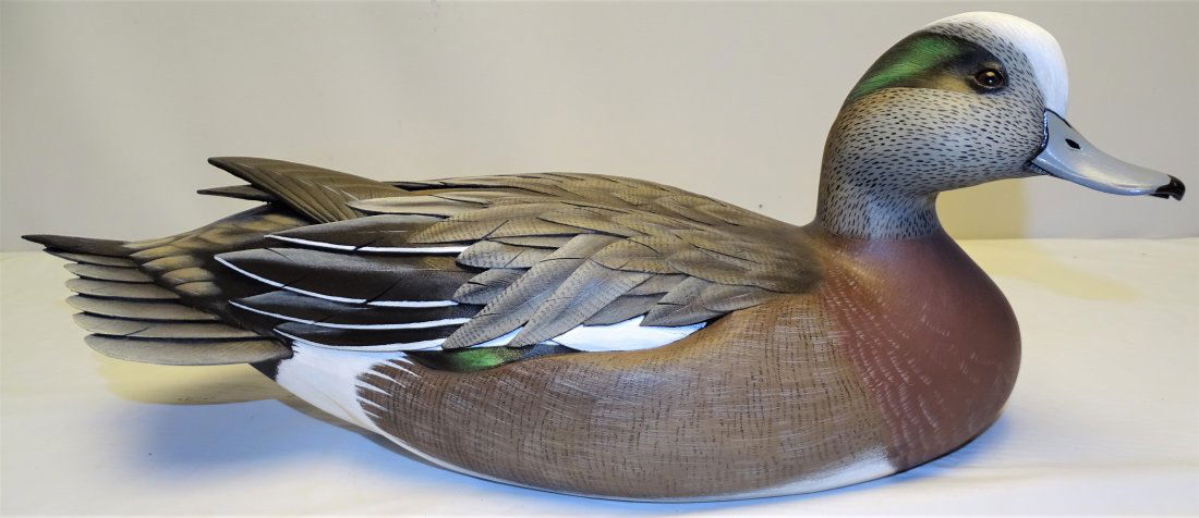 Nice Jim Schmiedlin Widgeon Duck Decoy (1 of 7)