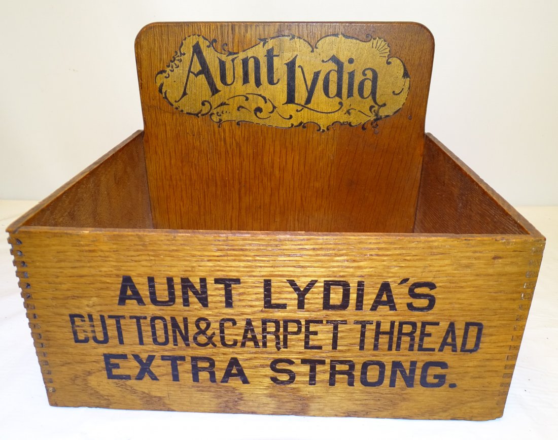 Aunt Lydia Thread Wood Display Box (1 of 3)