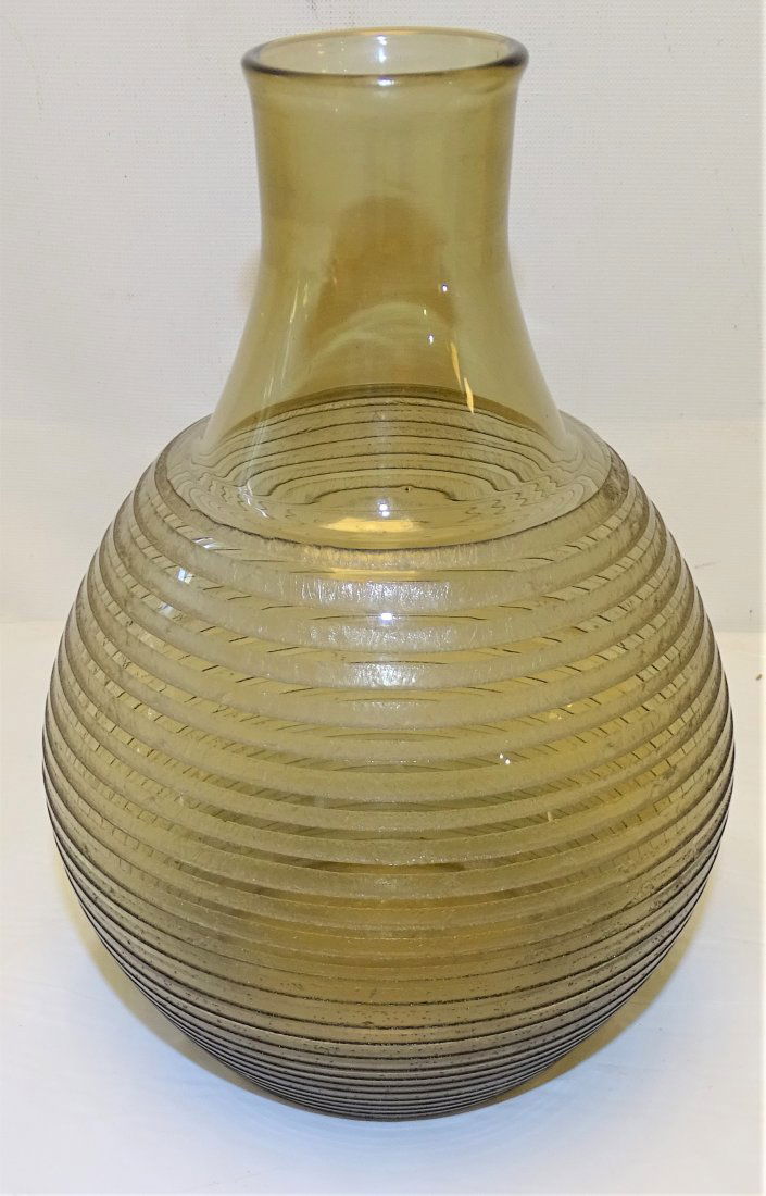 Daum Nancy Art Deco Glass Vase (1 of 5)
