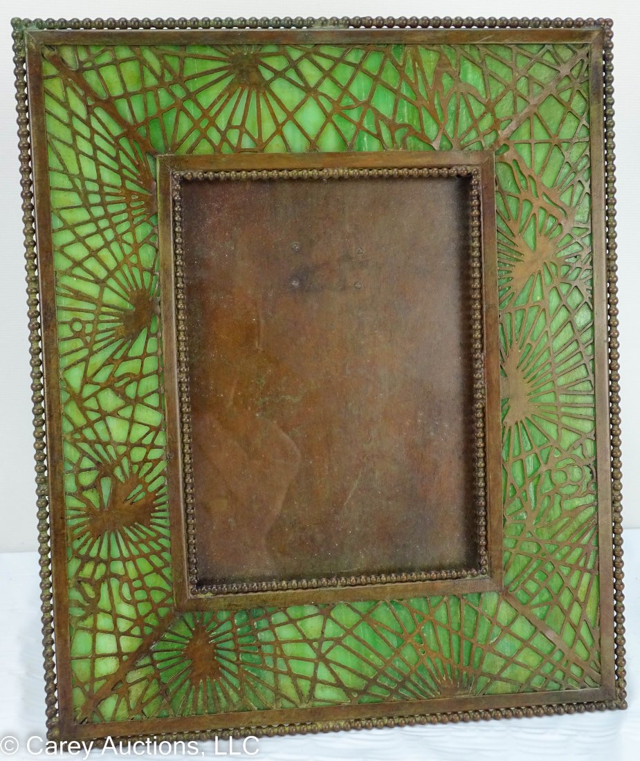 Tiffany Studios Pine Needle Picture Frame (1 of 3)