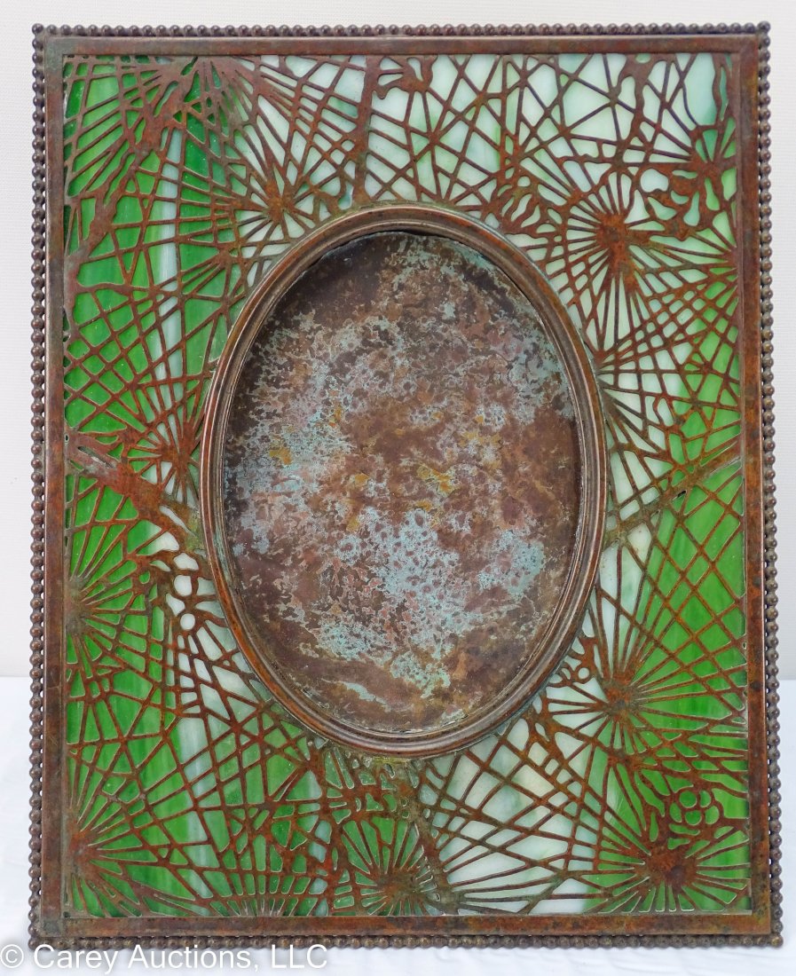 Tiffany Studios Pine Needle Picture Frame (1 of 4)