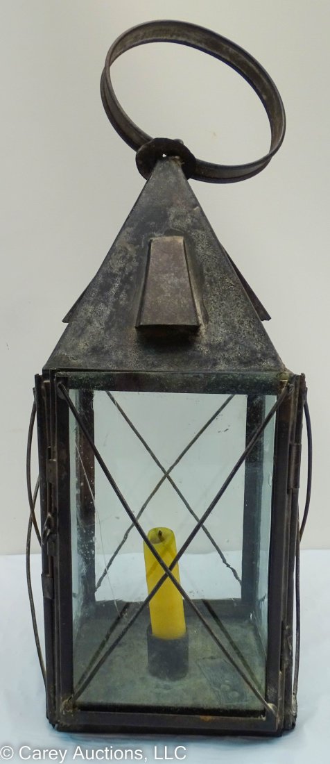 Nice Early Tin Candle Lantern (1 of 3)