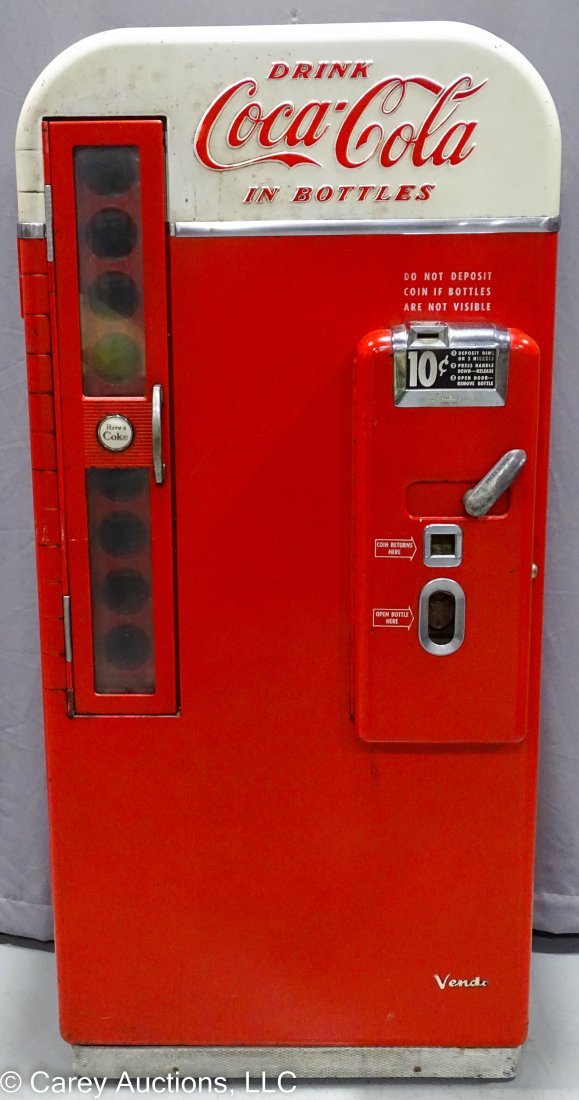 Coca Cola Vendo XH81B Upright 10 Cent Coke Machine (1 of 6)
