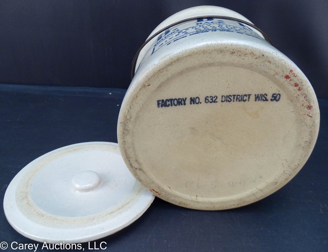 Rare Bring Back Beer Prohibition Crock for Cigars