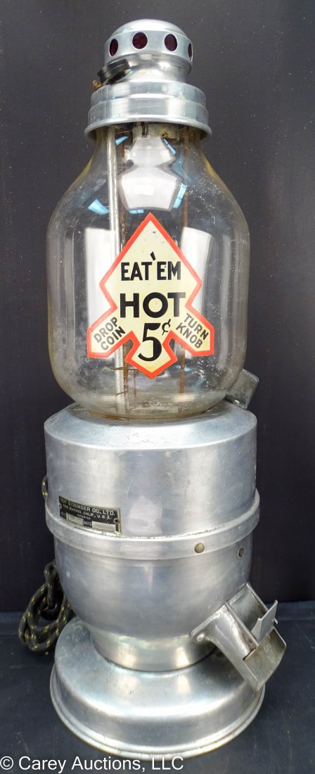 Roy Stringer Hot Peanut Vending Machine 5 Cent (1 of 5)
