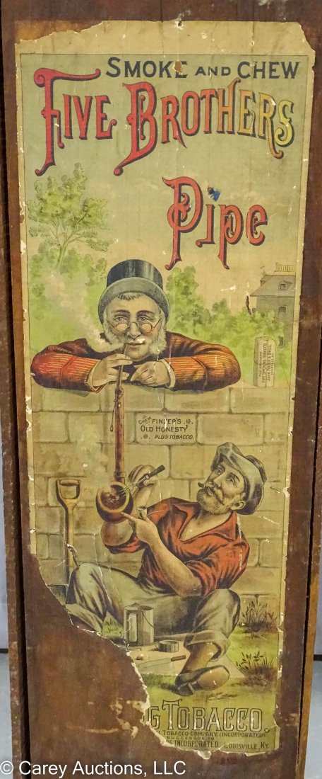 Five Brothers Pipe Tobacco Country Store Shipping Box