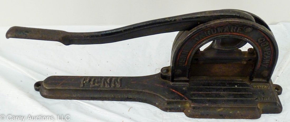 Antique Cast Iron Penn Tobacco Cutter (1 of 5)