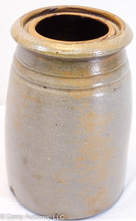 A.P. DONAGHHO FREDERICKTOWN PA WAX SEALER CROCK (1 of 8)