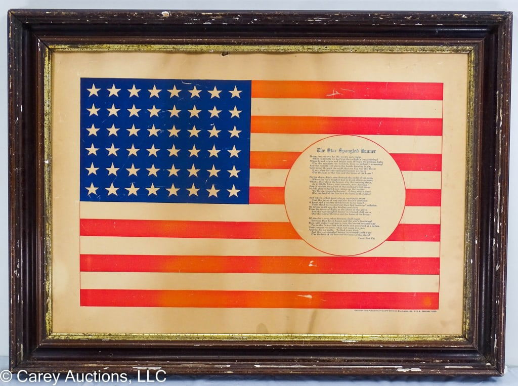 48 STAR "STAR SPANGLED BANNER" PRINT (1 of 6)