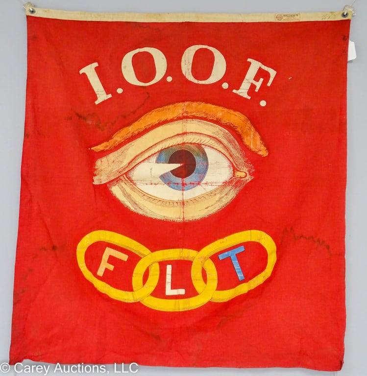 IOOF ODDFELLOWS ALL SEEING EYE BANNER FLT (1 of 12)