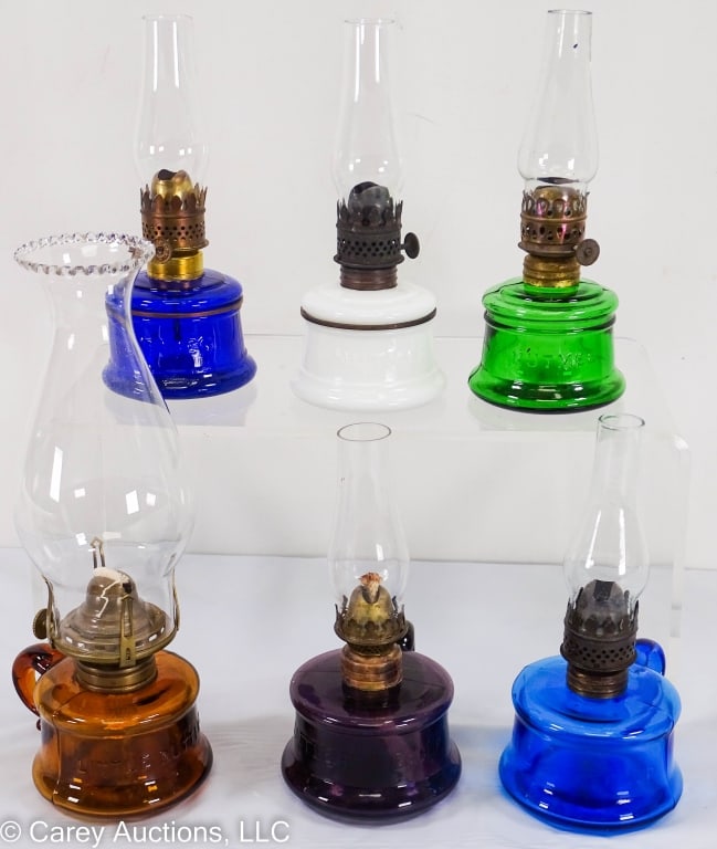 6 NUTMEG & LITTLE BUTTERCUP FINGER OIL LAMPS (1 of 7)