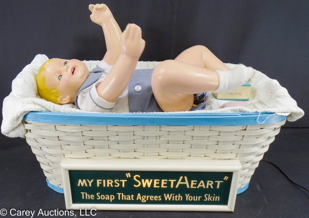 SWEETHEART SOAP BABY AUTOMATON STORE DISPLAY (1 of 11)