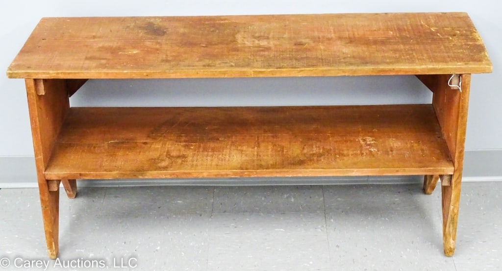 PRIMITIVE BUCKET BENCH OLD RED WASH (1 of 6)