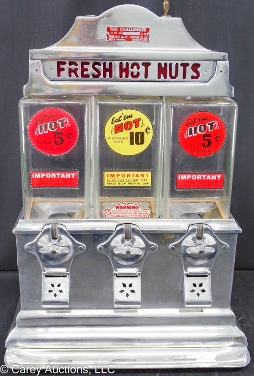 CHALLENGER FRESH HOT NUTS VENDING MACHINE (1 of 8)