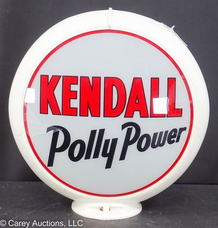 KENDALL POLLY POWER GAS PUMP GLOBE CAPCOLITE (1 of 7)