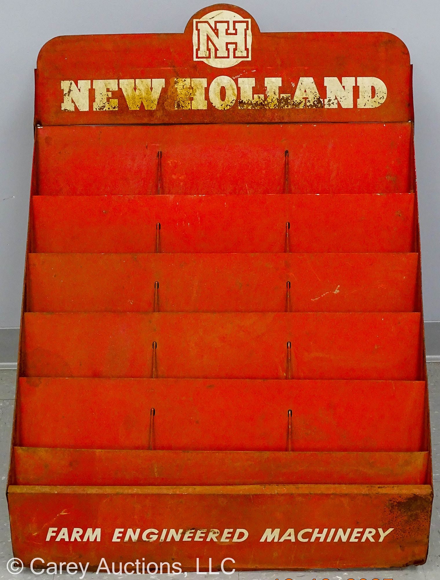 NEW HOLLAND FARM EQUIPMENT BROCHURE RACK (1 of 8)