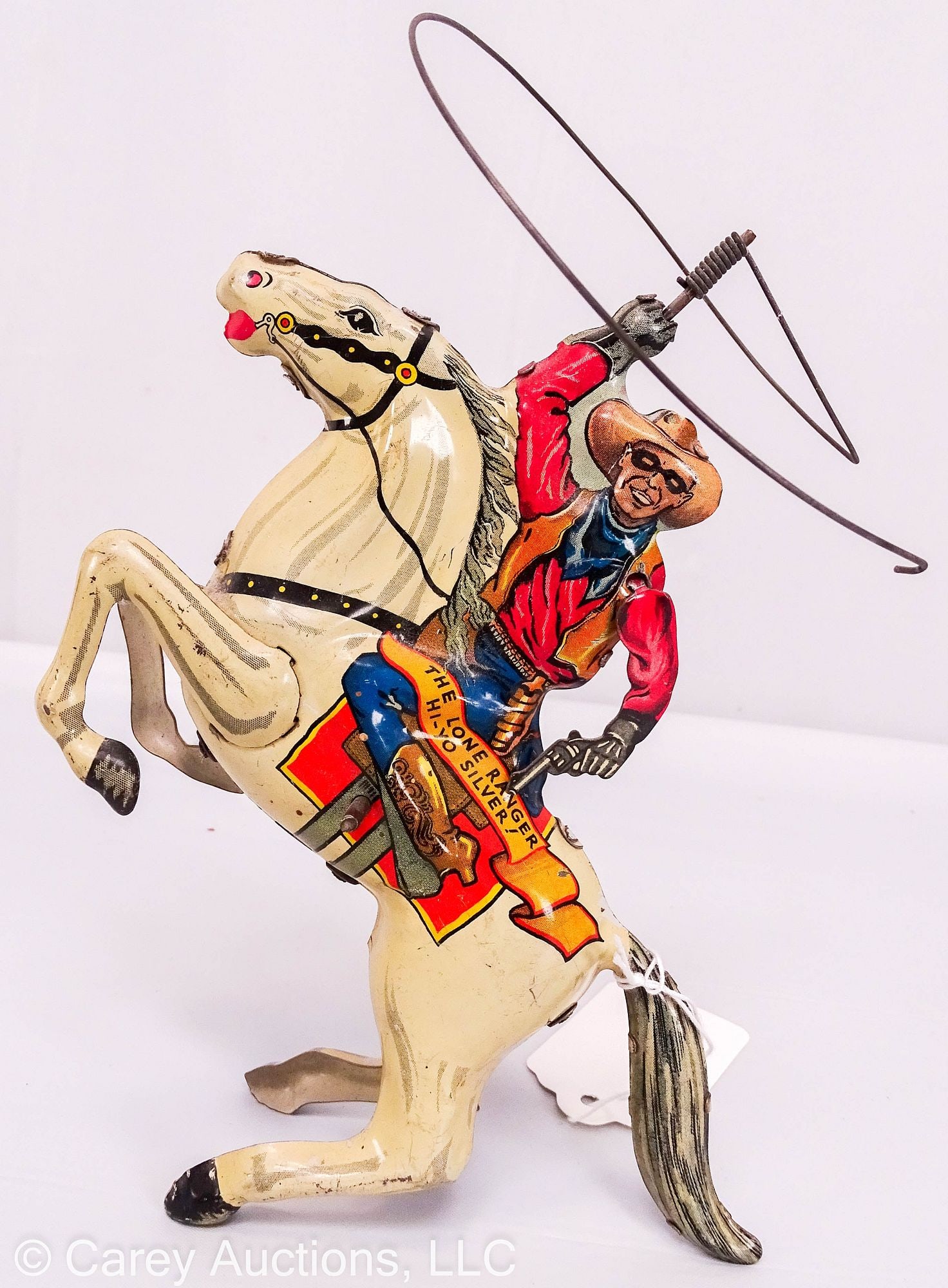 MARX LONE RANGER TIN LITHO WINDUP TOY (1 of 5)
