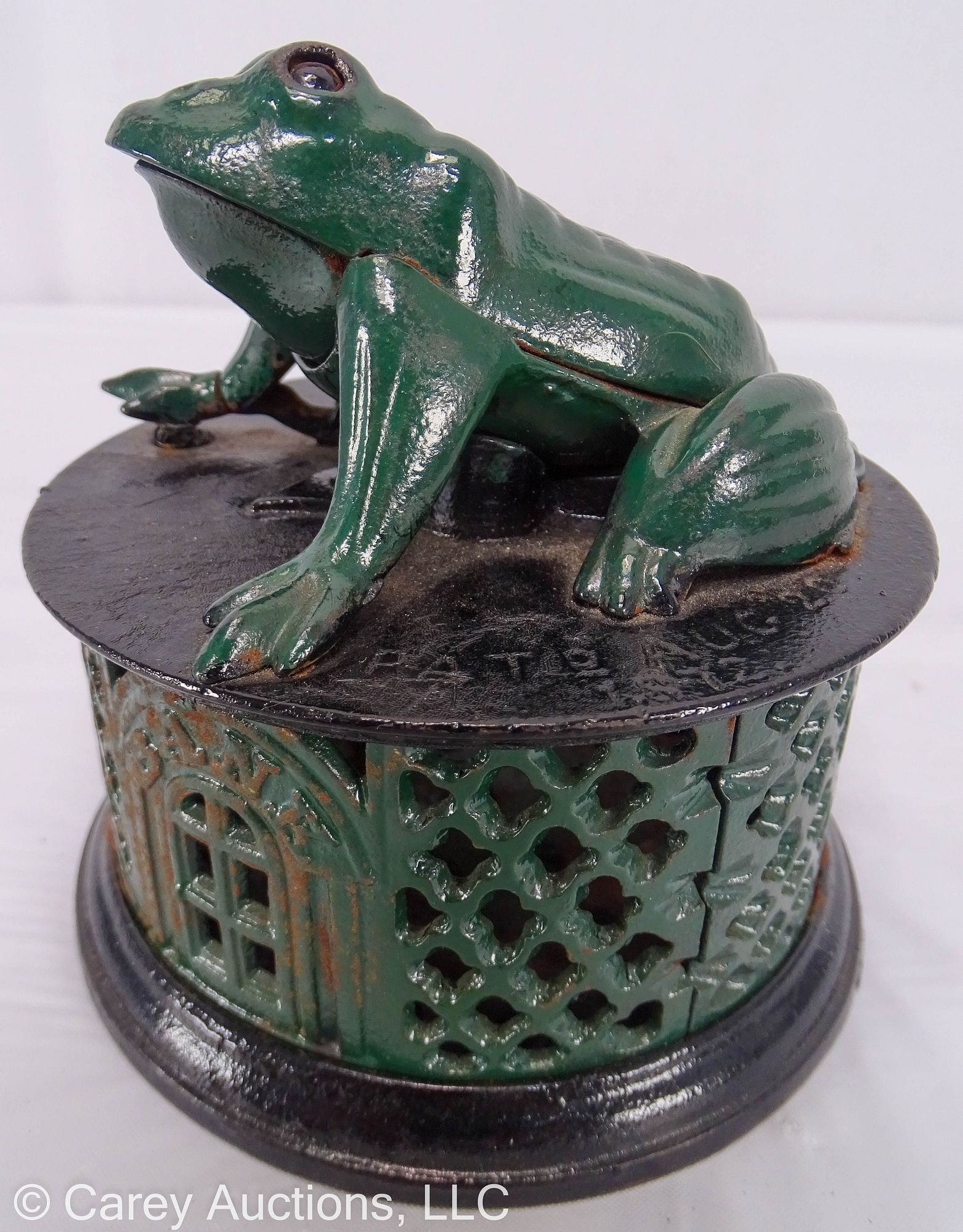 JE STEVENS MECHANICAL FROG BANK (1 of 6)