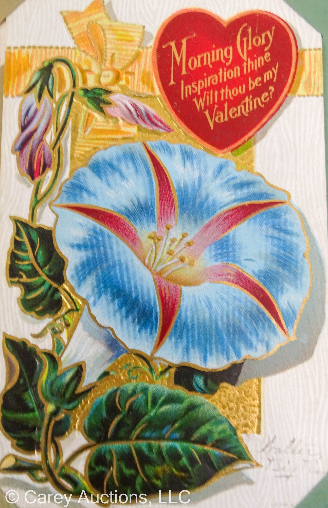 ANTIQUE POST CARD ALBUM 280+ CARDS: Antique post card album with 280+ post cards from 1907-1915; Numerical New Years Cards, Easter, Christmas, Valentine's, town/city scenes; real photos, greetings and birthday cards; almost all post