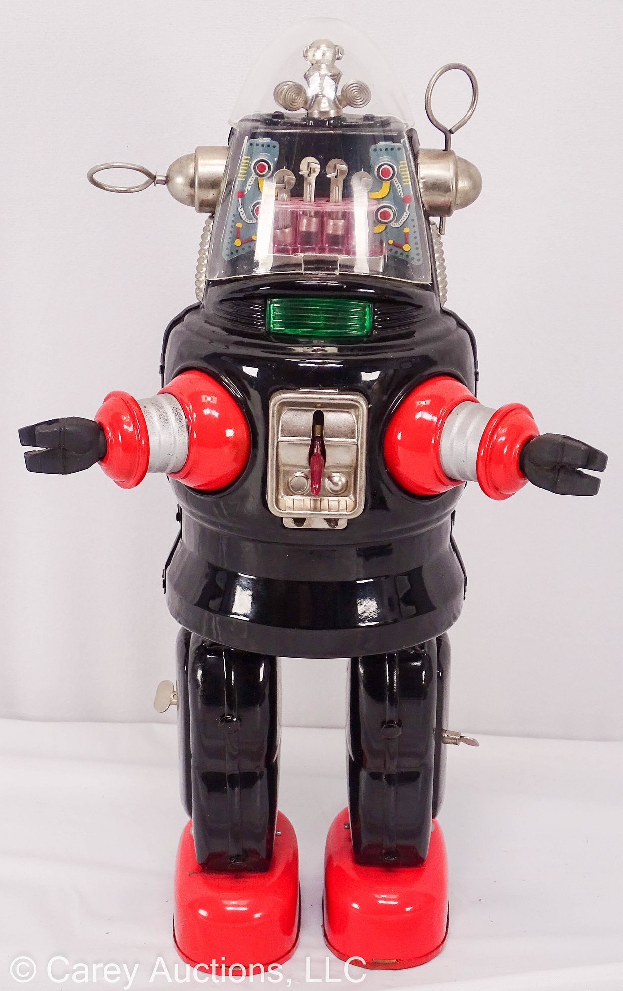 TIN LITHO 1953 NOMURA JAPAN "ROBBIE THE ROBOT" (1 of 9)