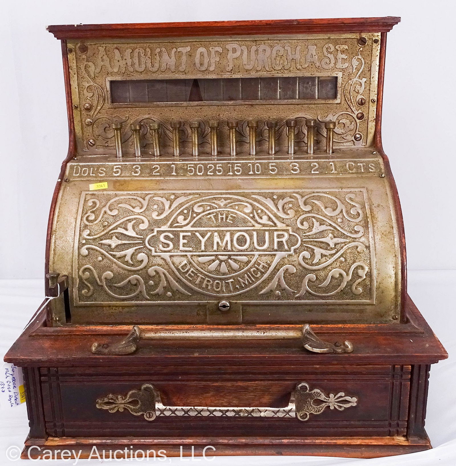 THE SEYMOUR DETROIT MICHIGAN CASH REGISTER (1 of 11)