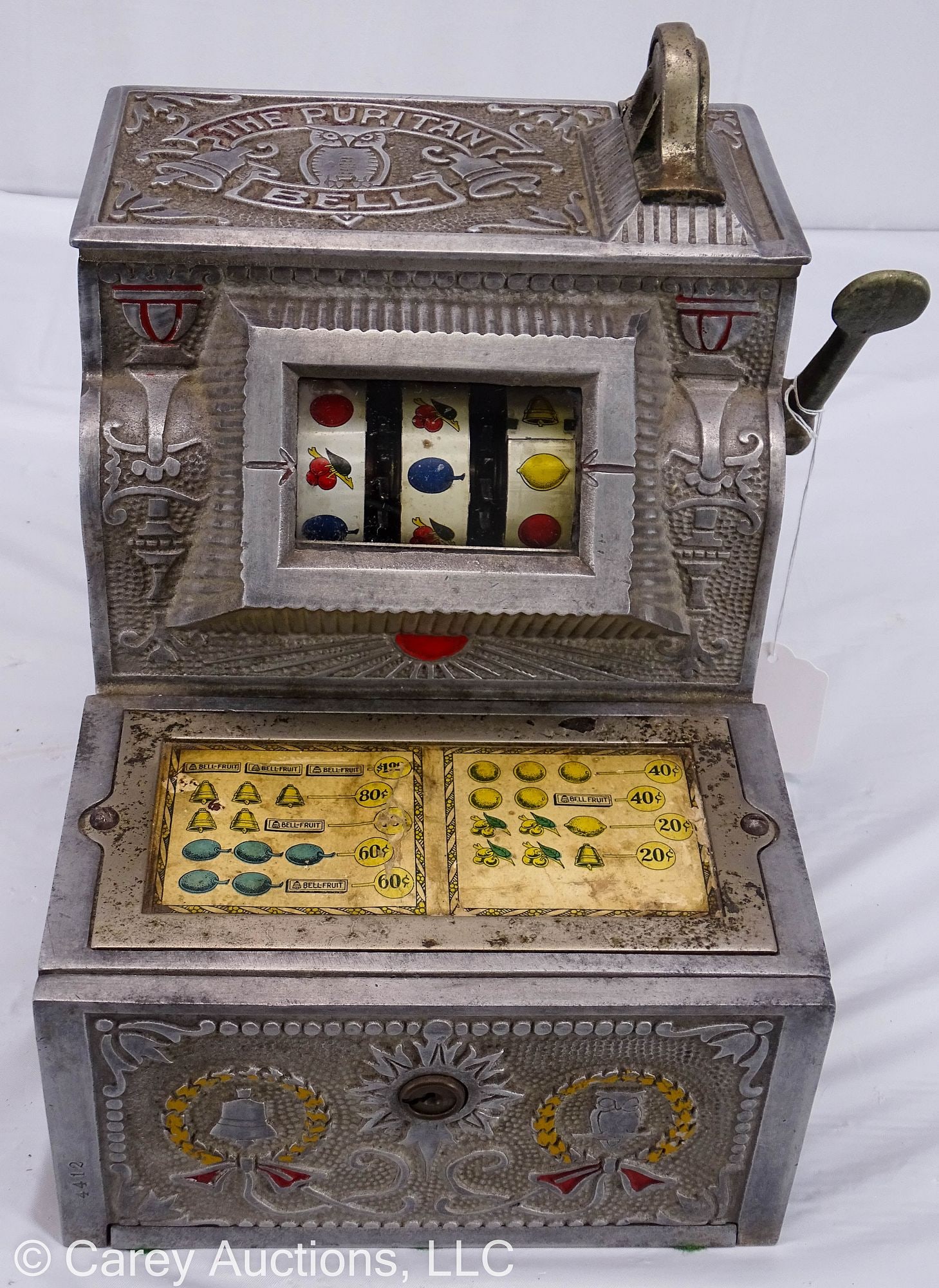 5 CENT NOVELTY PURITAN BELL TRADE SSTIMULATOR (1 of 8)