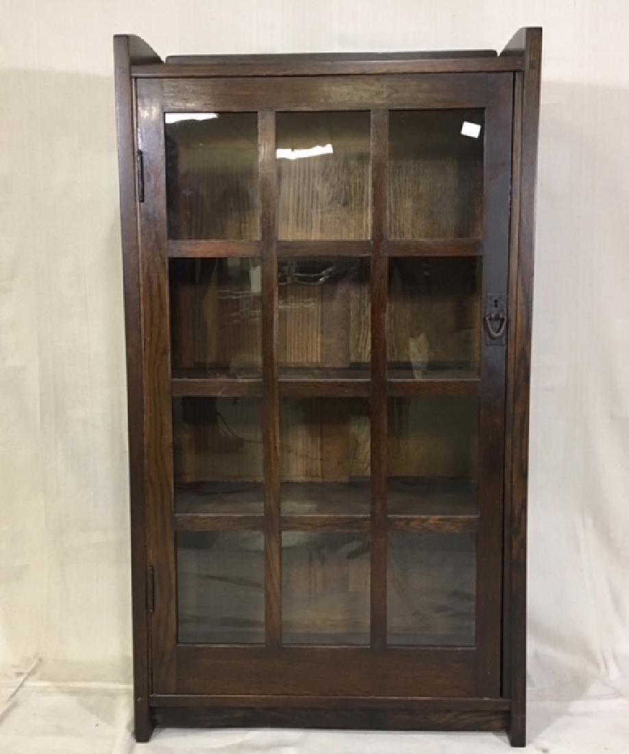 Early Gustav Stickley One Door Bookcase