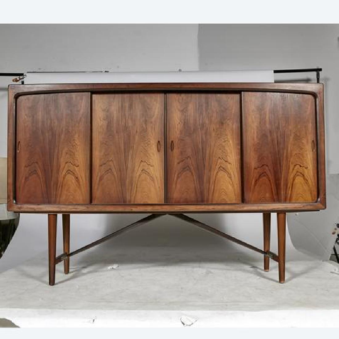 DANISH ROSEWOOD LOW SIDEBOARD (1 of 9)
