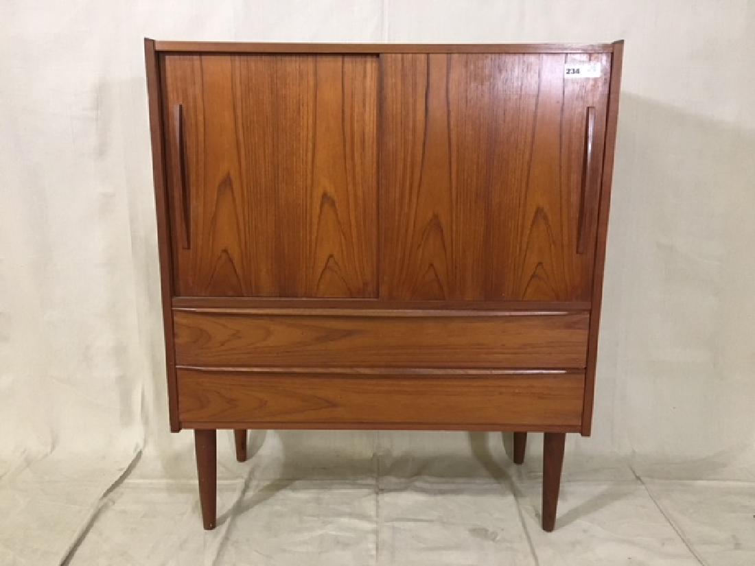 DANISH TEAK CABINET (1 of 7)