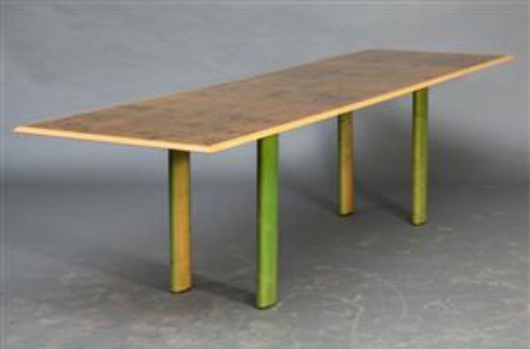 JOSEPH LLUSCA BIRDSEYE MAPLE TABLE (1 of 5)