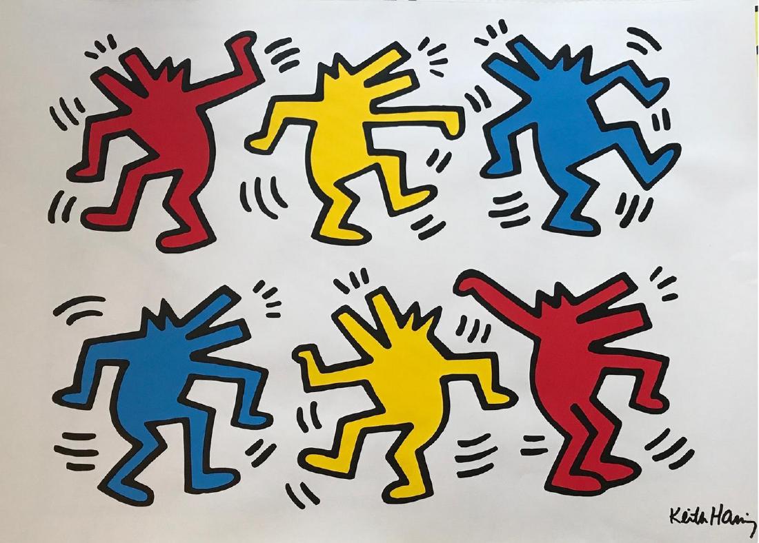 KEITH HARING Dancing Dogs (1 of 1)