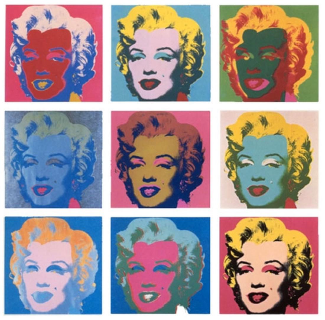 Series of 10 Marilyn Monroe (1967), Granolithograph - (1 of 14)