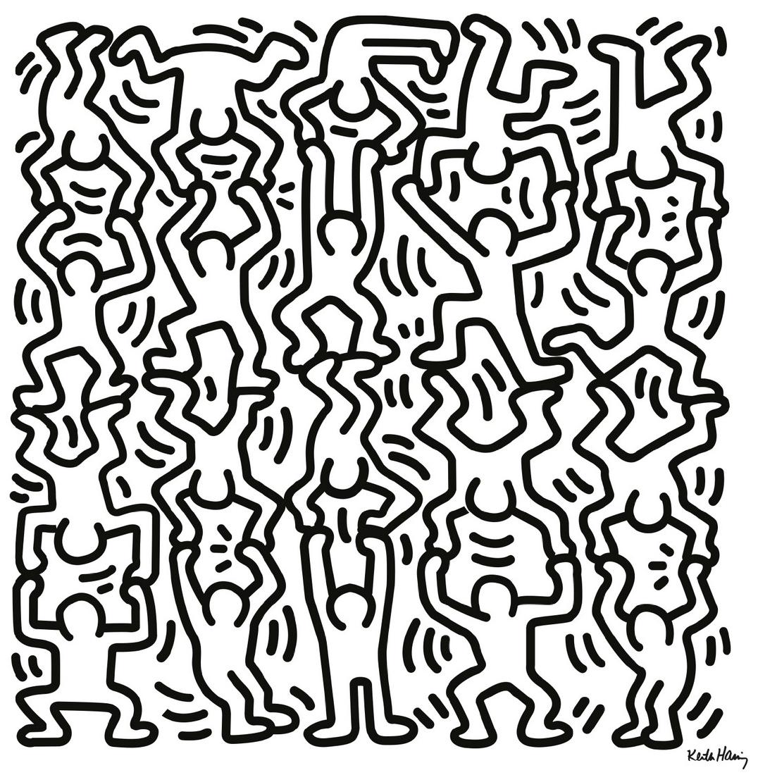 Acrobats 16/20 - Keith Haring (1 of 4)