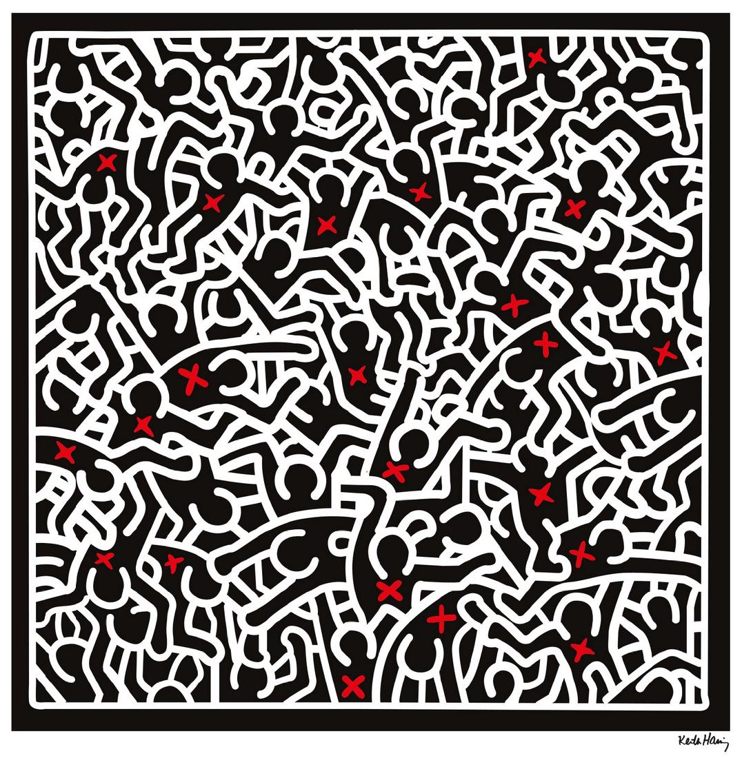 Untitled 19/20 - Keith Haring (1 of 4)