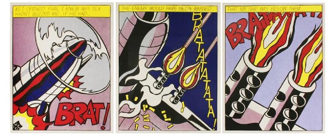 As I Opened Fire - Roy Lichtenstein (1 of 3)